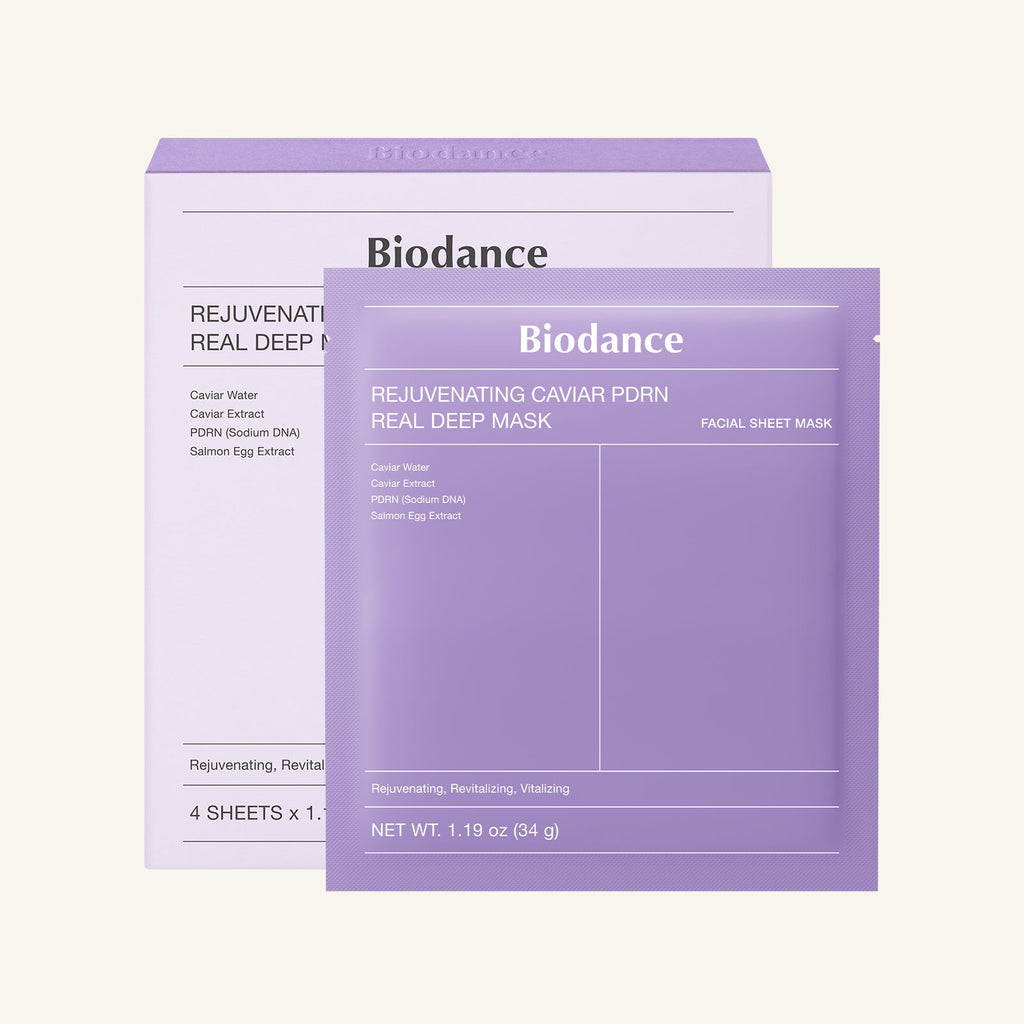 Biodance Rejuvenating Caviar PDRN Real Deep Mask packaging