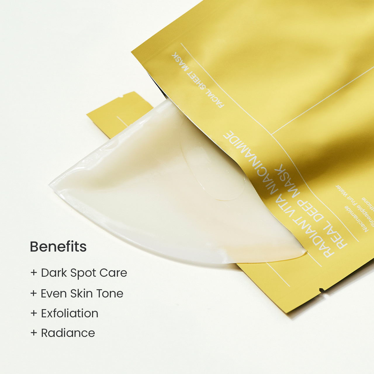 Biodance Vita Niacinamide mask texture
