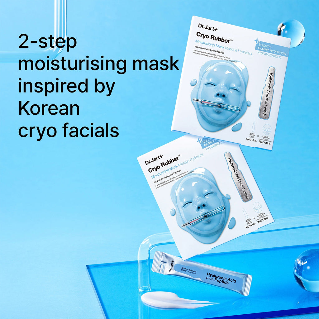 How to apply Cryo Rubber Moisturizing Mask