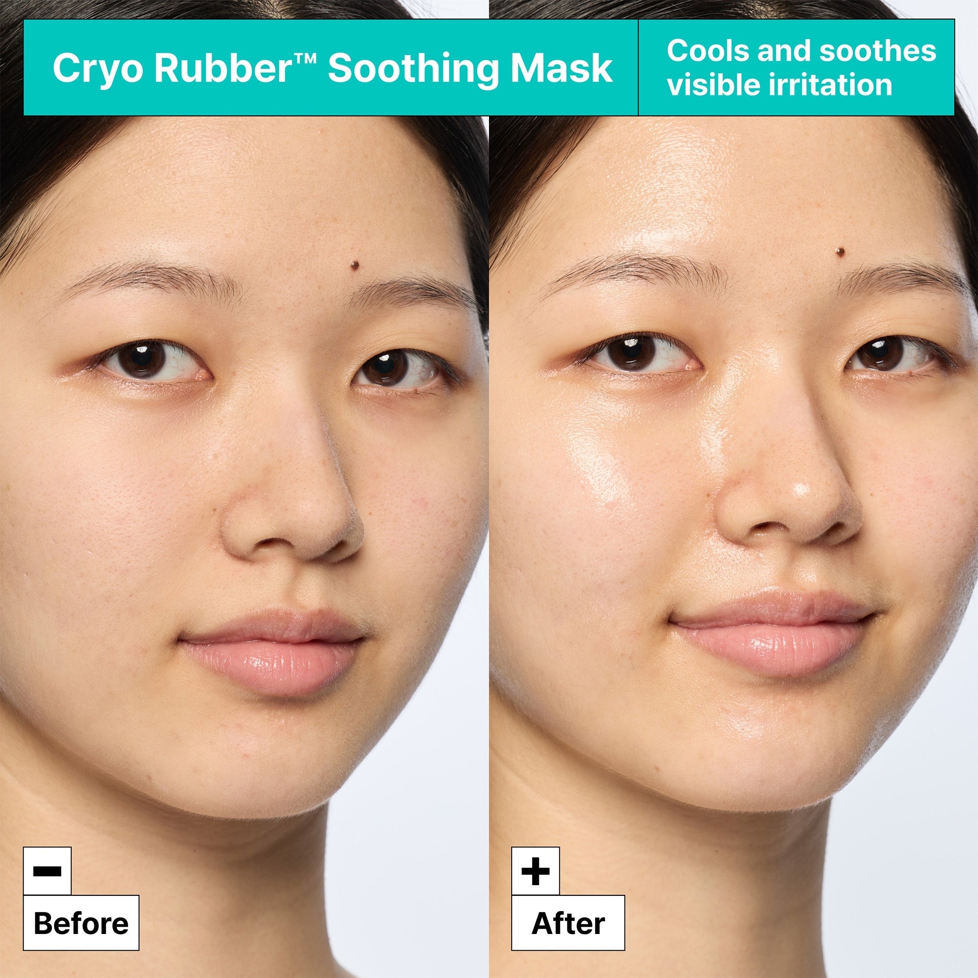Cryo Rubber Soothing Mask calming treatment